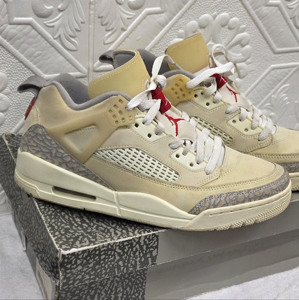 FQ1759-100 Nike Jordan Spizike Low Sail Coconut Milk (Men's) Size9